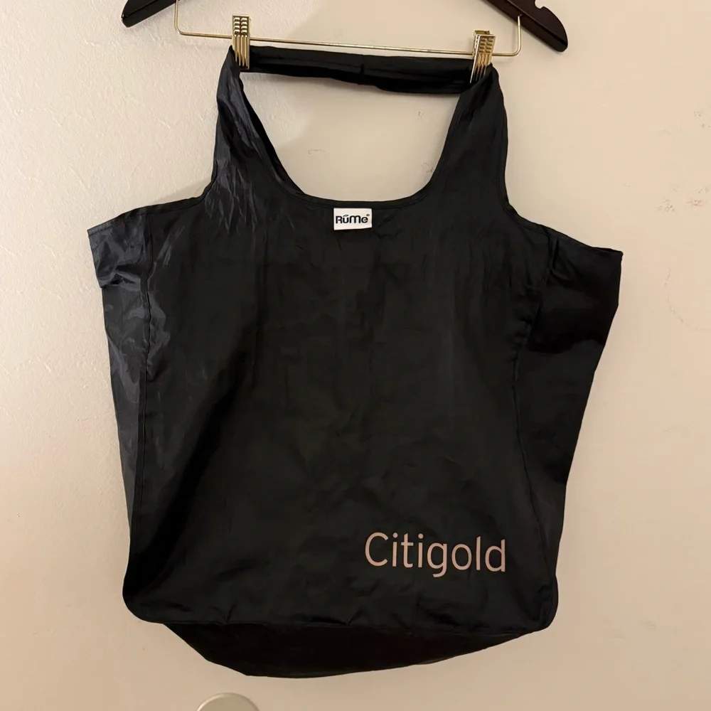 Black RuMe Large Tote Bag
